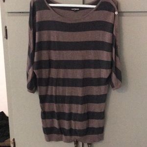 Express medium light sweater